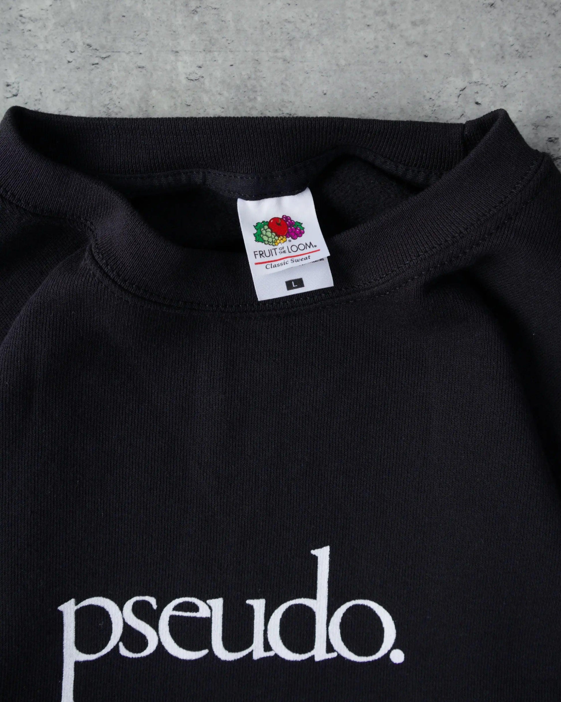 Pseudo Sweatshirt - Black | UNMARKET