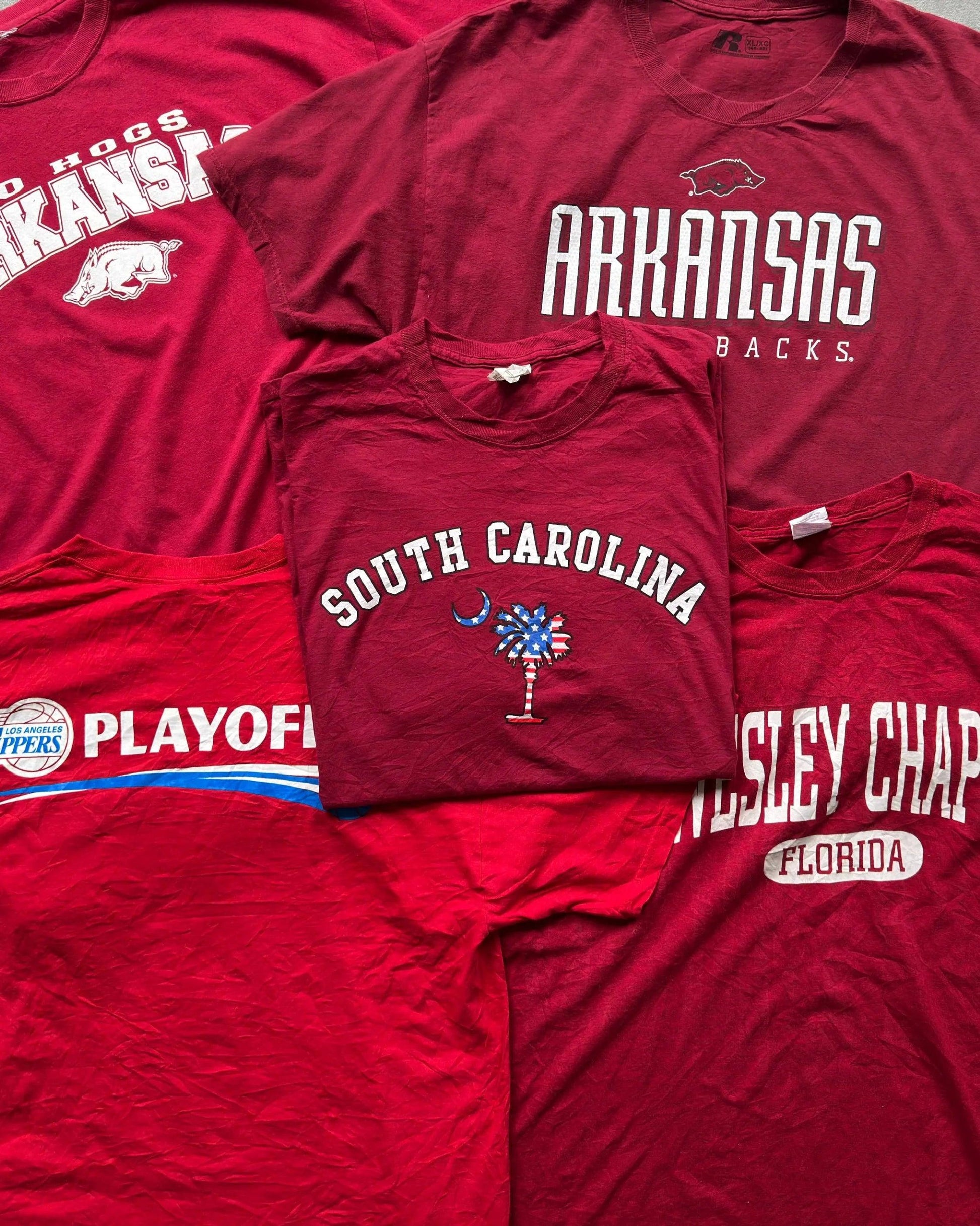 VINTAGE RED TEES