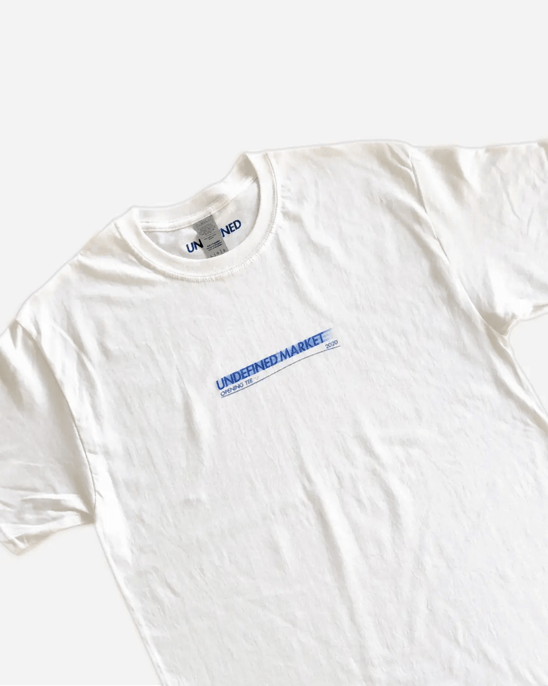 UNDEFINED MARKET OPENING T-SHIRT 2020 - WHITE