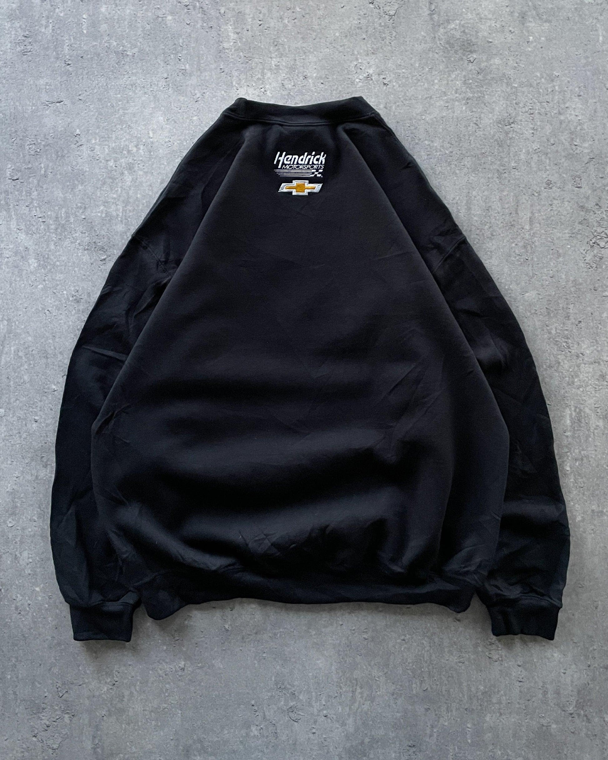 VINTAGE HENDRICK MOTORSPORT CREWNECK - BLACK