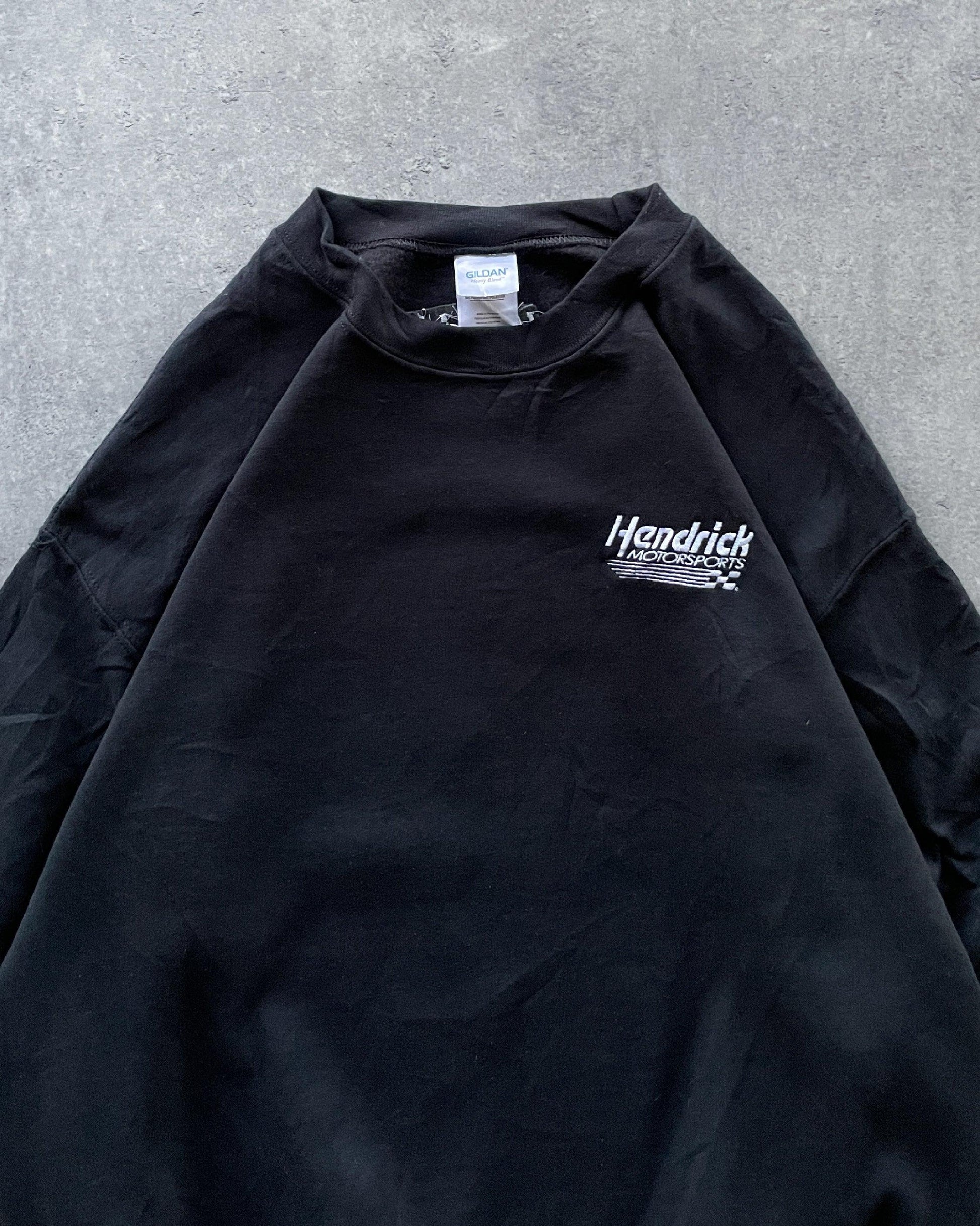 VINTAGE HENDRICK MOTORSPORT CREWNECK - BLACK