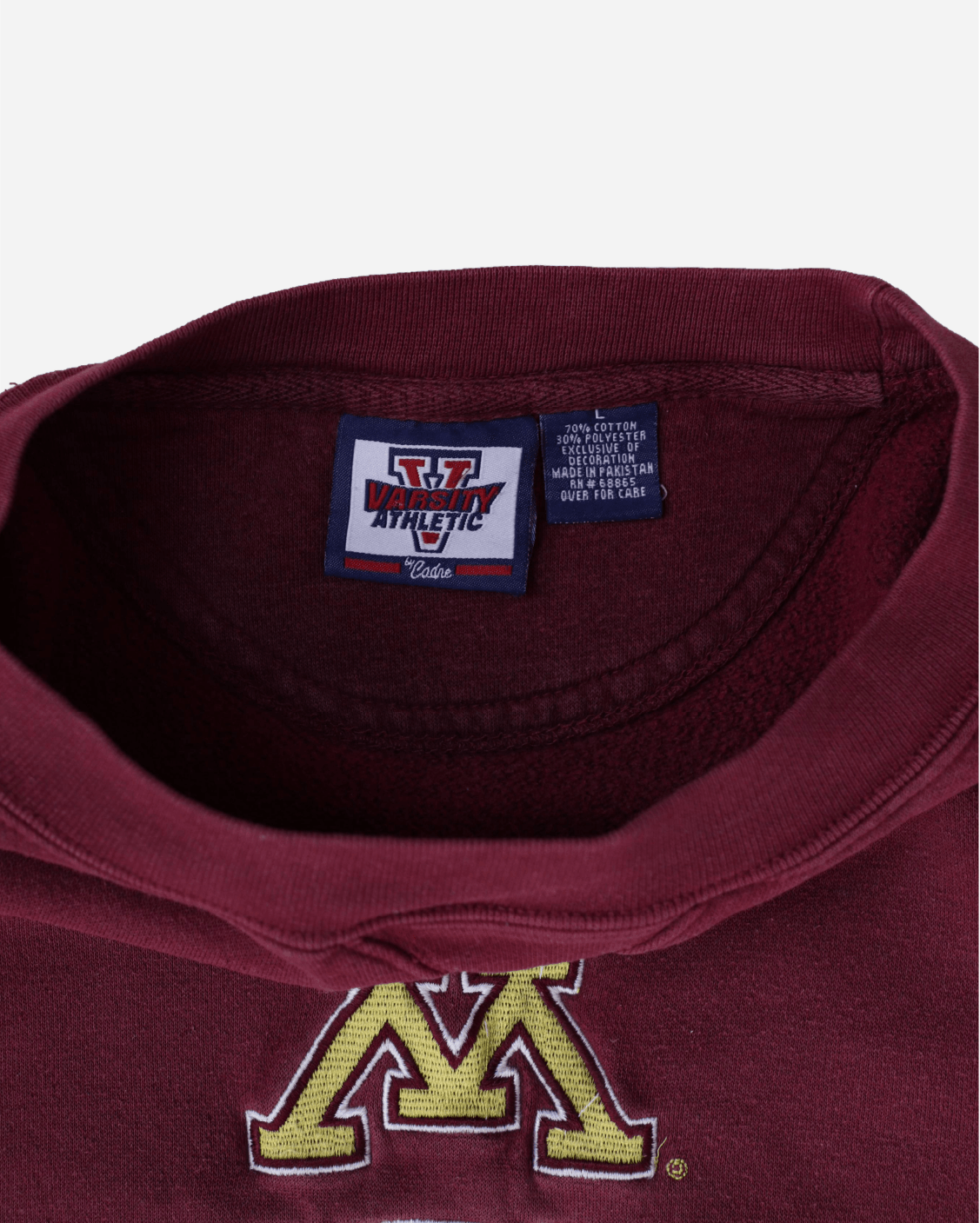 Vintage Golden Gophers Sweatshirt - Burgundy | UNMARKET