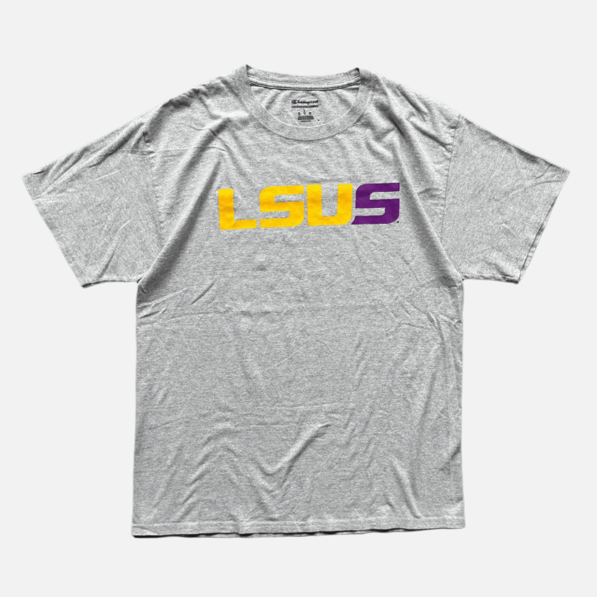 CHAMPION LSU TEE - L
