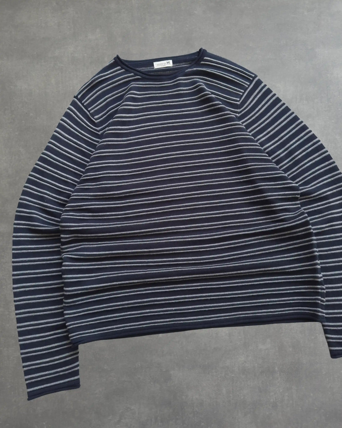 STRIPED KNIT LONGSLEEVE -  3XL