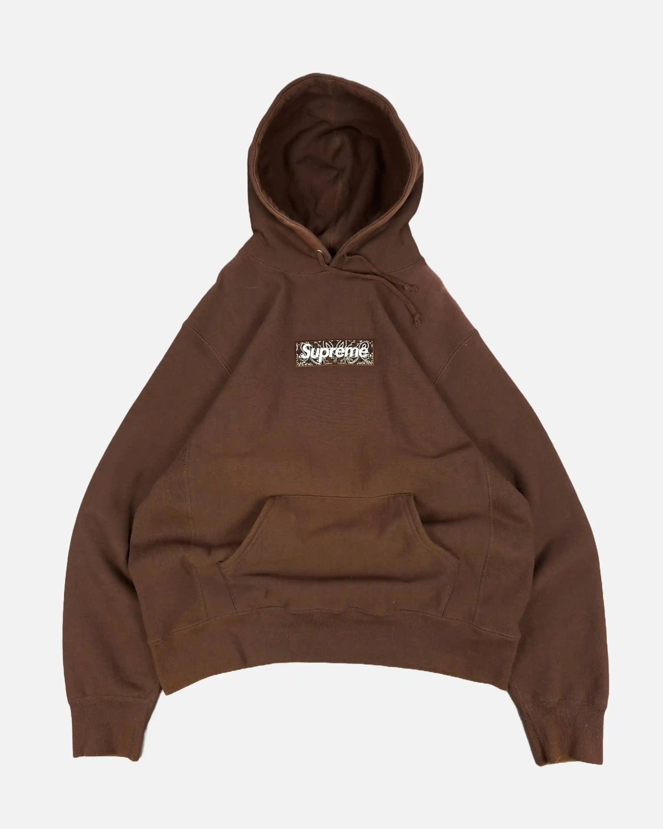 SUPREME BANDANA BOX LOGO HOODIE - XL
