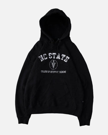 VINTAGE 2000S NC STATE HOODIE - BLACK | UNMARKET
