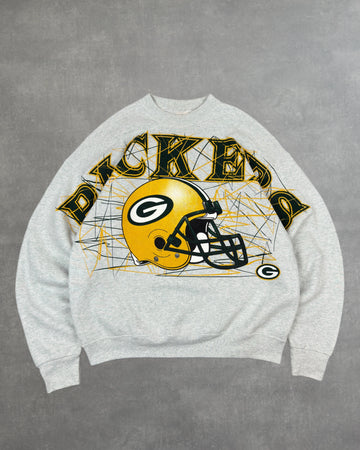 VINTAGE GREEN BAY PACKERS SPELLOUT CREW - XL