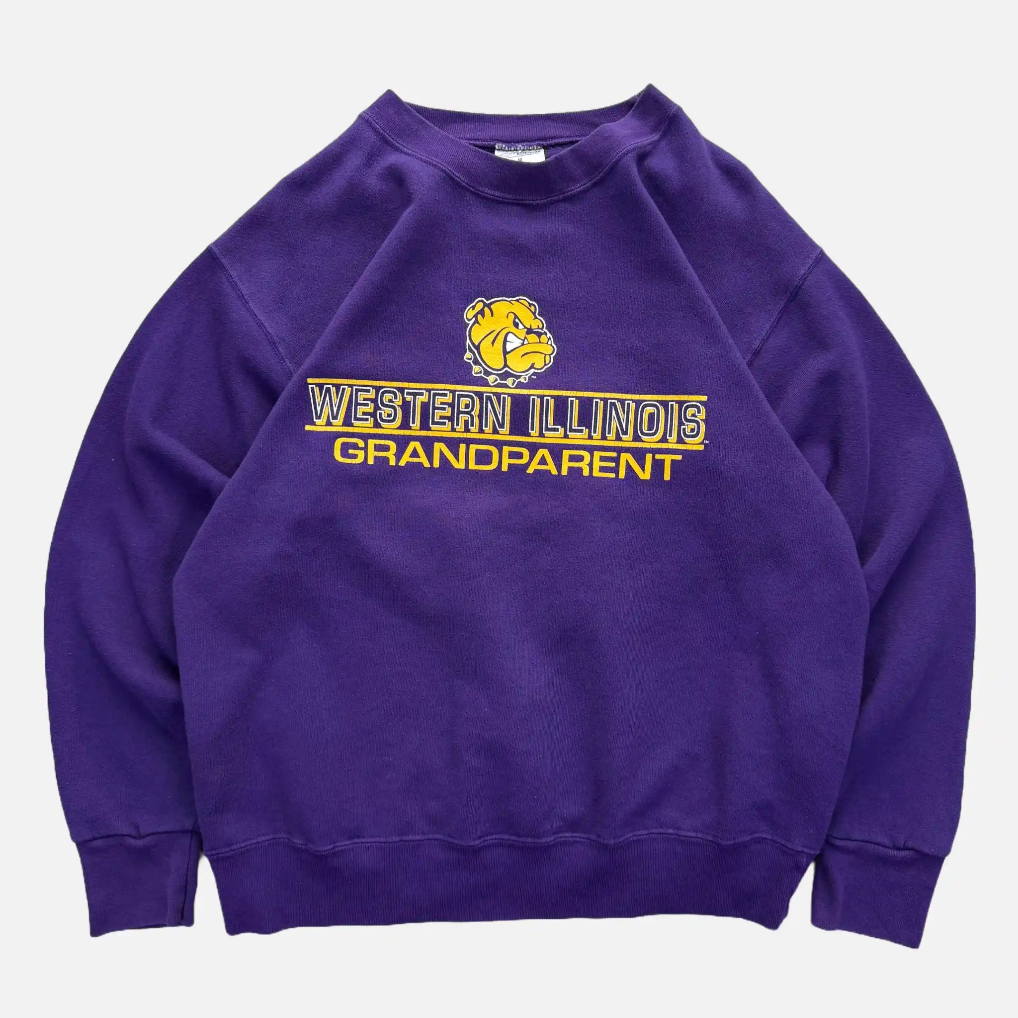 VINTAGE WESTERN ILLINOIS CREWNECK