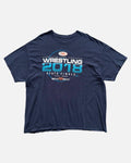 WRESTLING TEE - NAVY