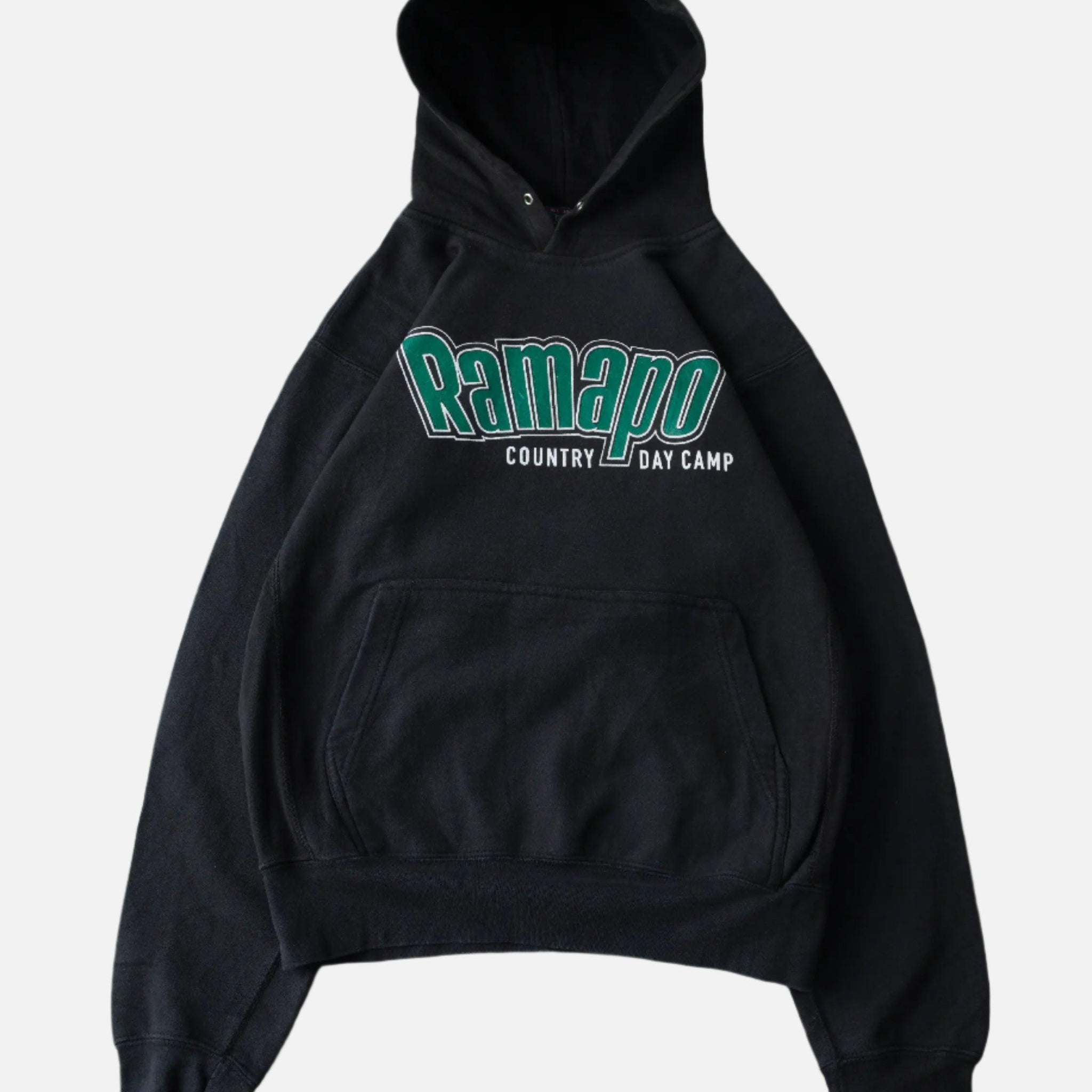 vintage ramapo hoodie - black