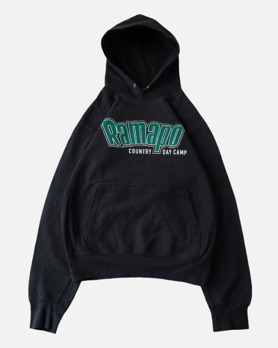 vintage ramapo hoodie - black